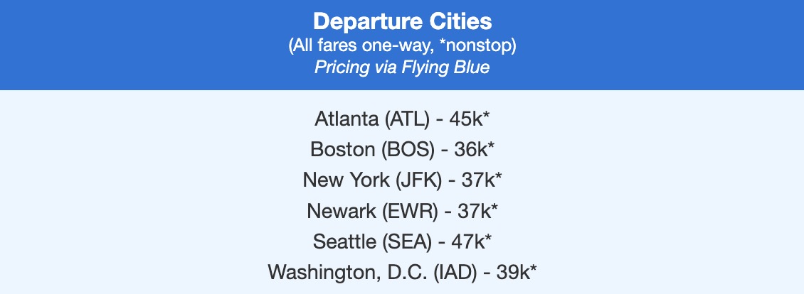 SAS Business Class flight deal from the U.S. to Copenhagen