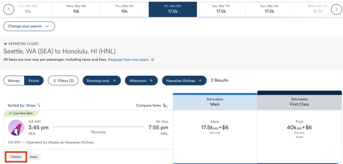 Beach, Please: 6 Flight Deals for Your Warm Weather Escape 4 Hawaiian airfare, including 40,000 points each way