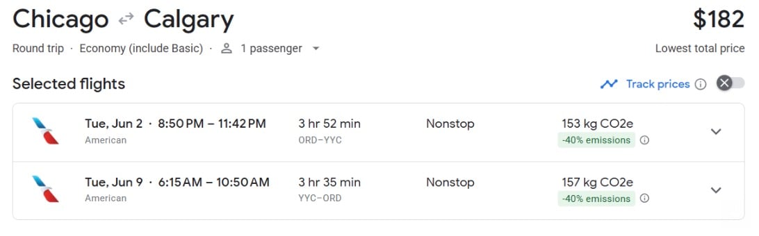 Thrifty Traveler Wrapped: 2025 Flight (& Hotel) Deals, by the Numbers 17 Chicago to Calgary flight deal