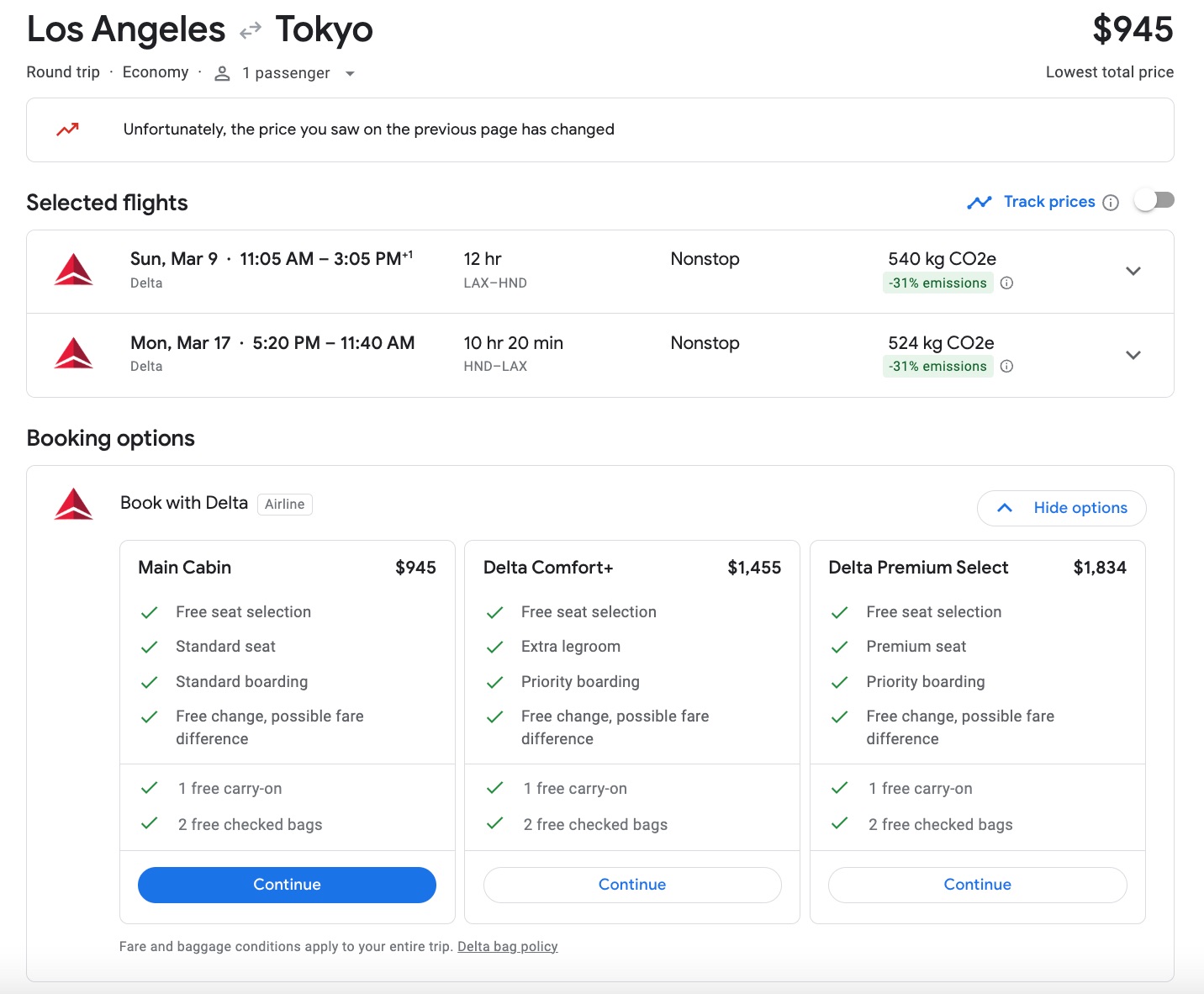 lax to tokyo google flights