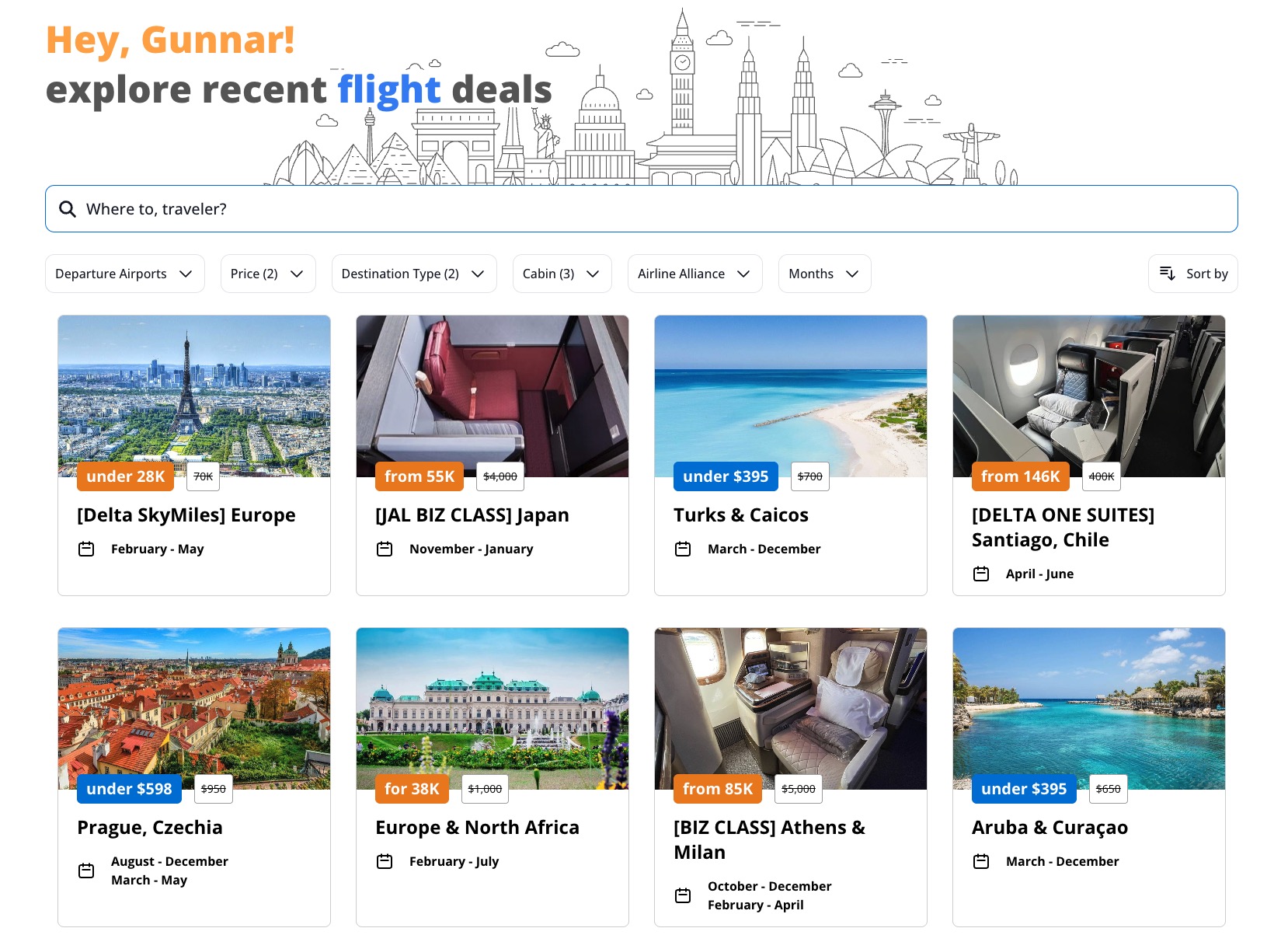 How Thrifty Traveler Premium Flight Deal Alerts Work 2 Flight Deal Alerts from Thrifty Traveler Premium