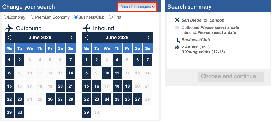 Trying to Use Your Miles? The Best Websites for Finding Award Availability 36 British Airways reward flight finder