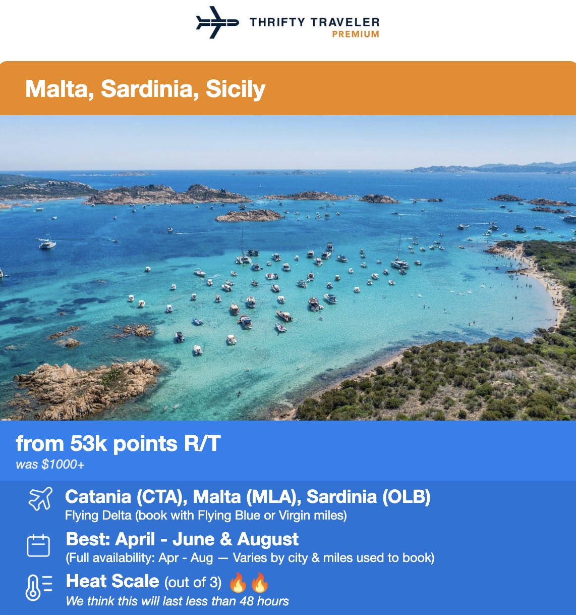 Summer Sweet Spots: 3 Strategies to Beat High Airfare to Europe During Peak Season 6 Nonstop flights to Italy and Malta on Delta using points