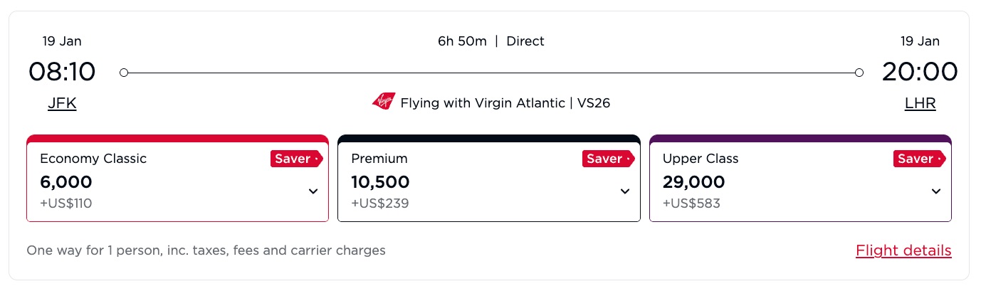 Want Cheap Business Class Flights? The Best Ways You Can Book 38 new york to london virgin atlantic redemption