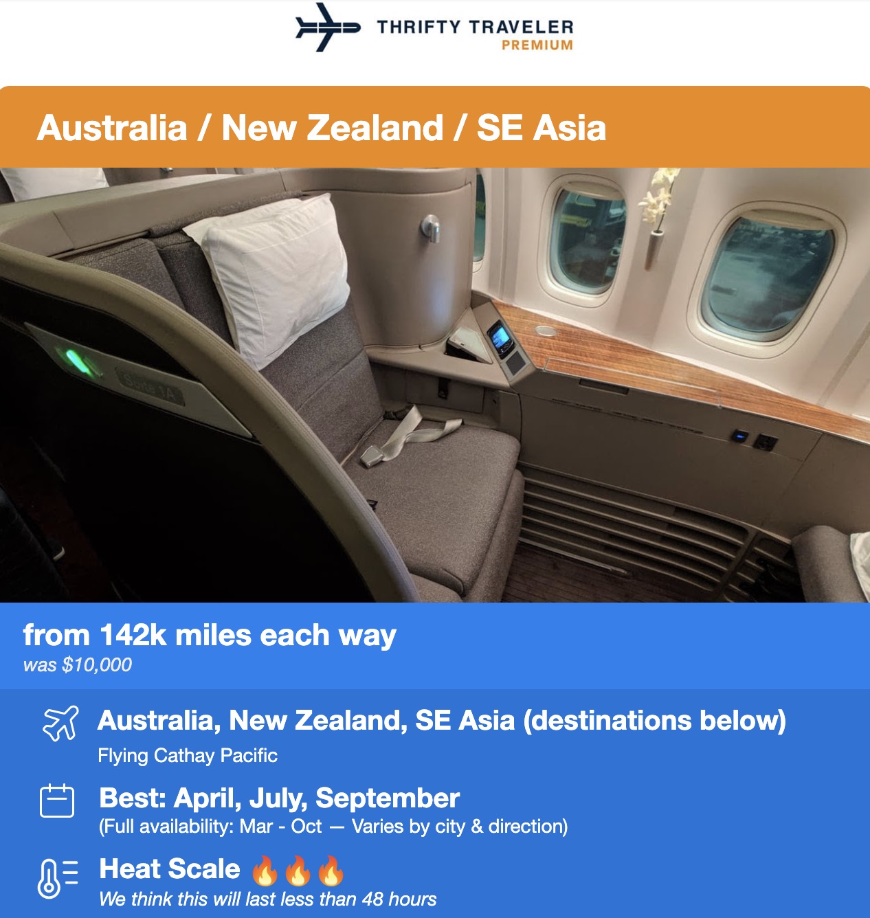 Cathay Pacific First Class from JFK to Hong Kong and beyond