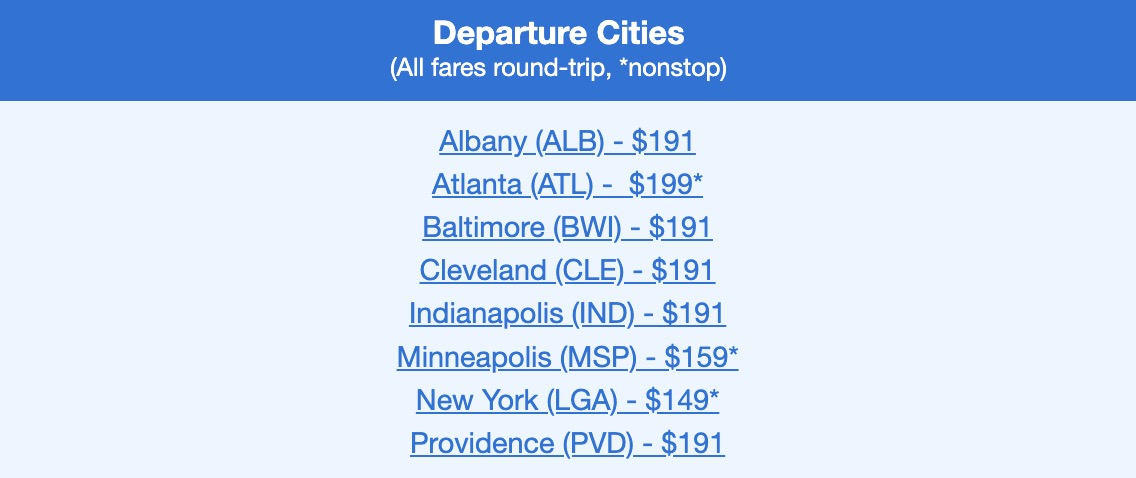 Biz Class Seats & 4th of July Retreats: The Best Cheap Flights for Summer 2026 (So Far) 3 Asheville North Carolina flight deal under 191 roundtrip