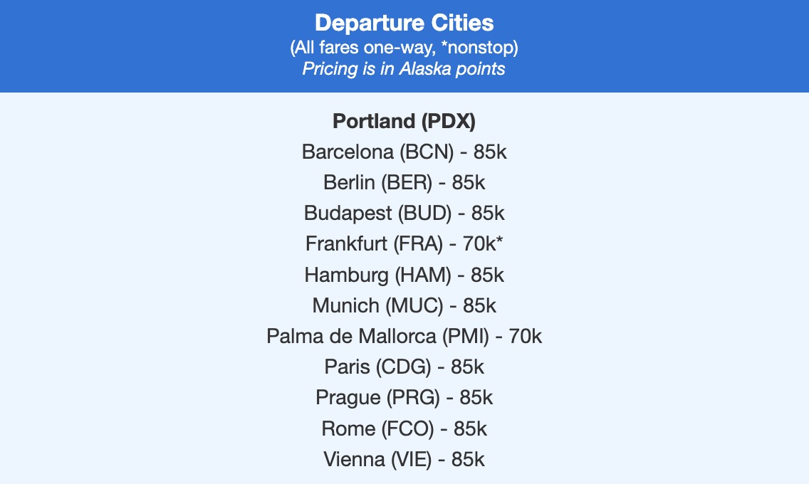 Biz Class Seats & 4th of July Retreats: The Best Cheap Flights for Summer 2026 (So Far) 8 Portland flight deal on Condor business class