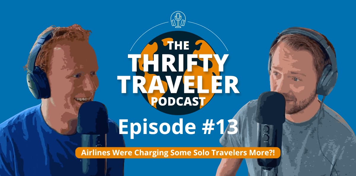 Two handsome podcasters discuss airline shenanigans in their 13th episode