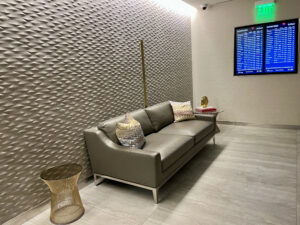 couch seating at delta one security