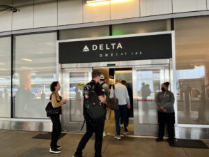Delta one check-in lax entrance