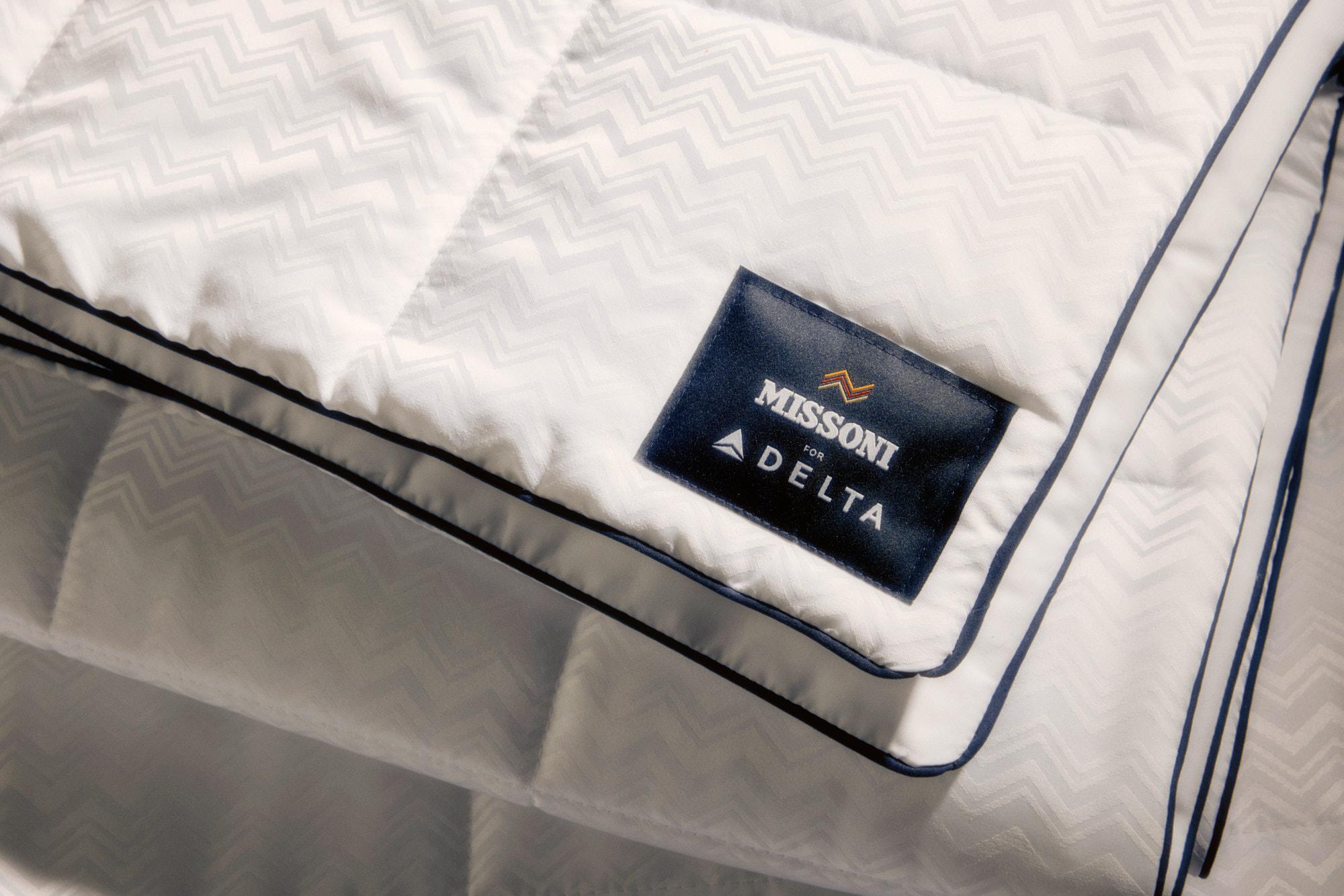 delta missoni duvet