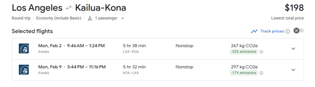 The Best Ways to Get to Hawaii This Year – From $197 or 15K Points RT 2 Los Angeles to Kona flight deal from $197 roundtrip