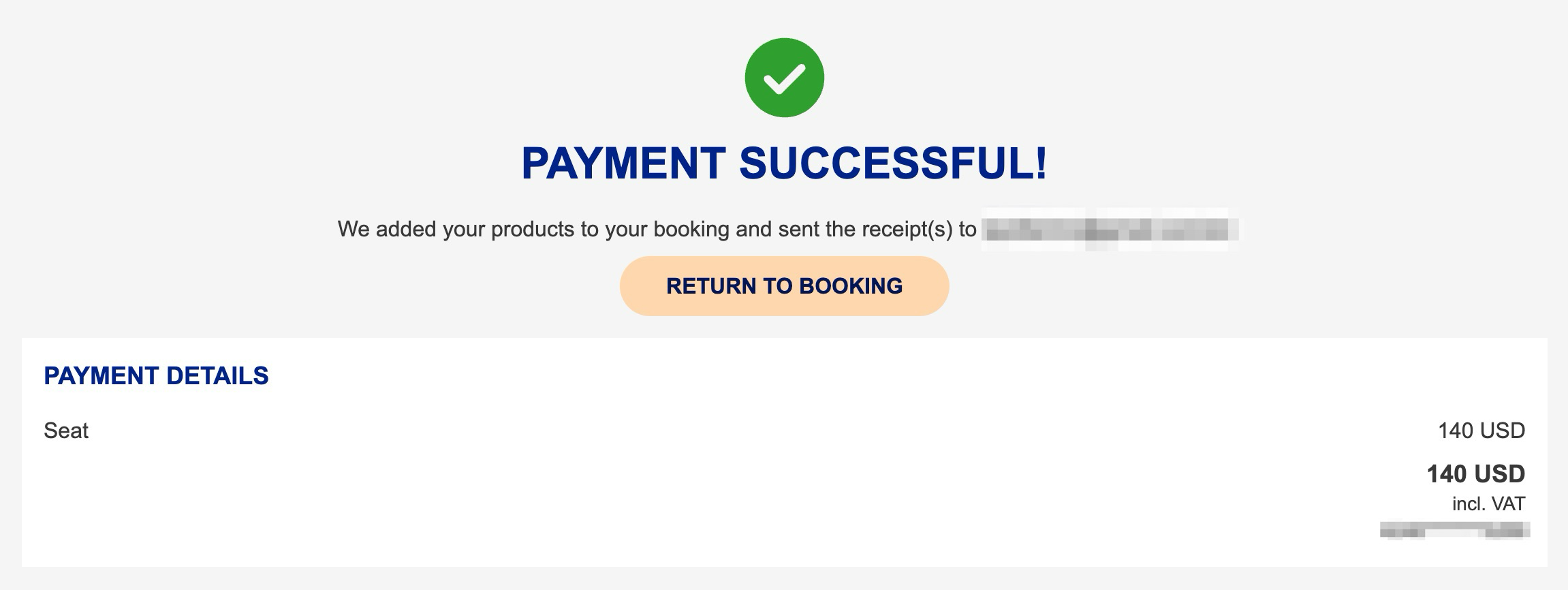sas seat fee