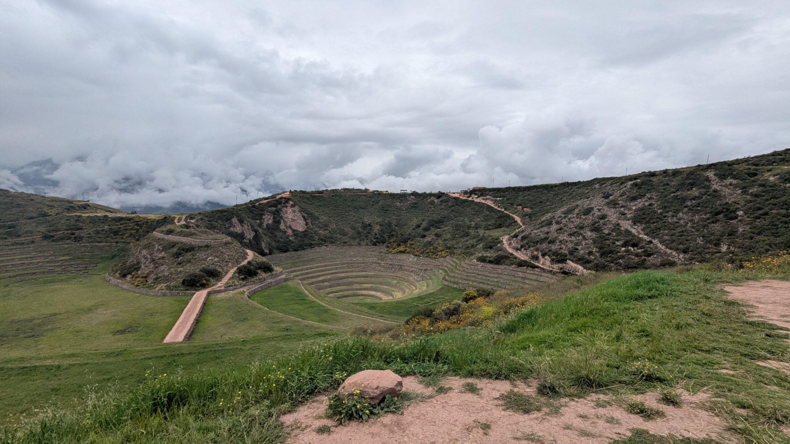Moray Inca ruins in Peru