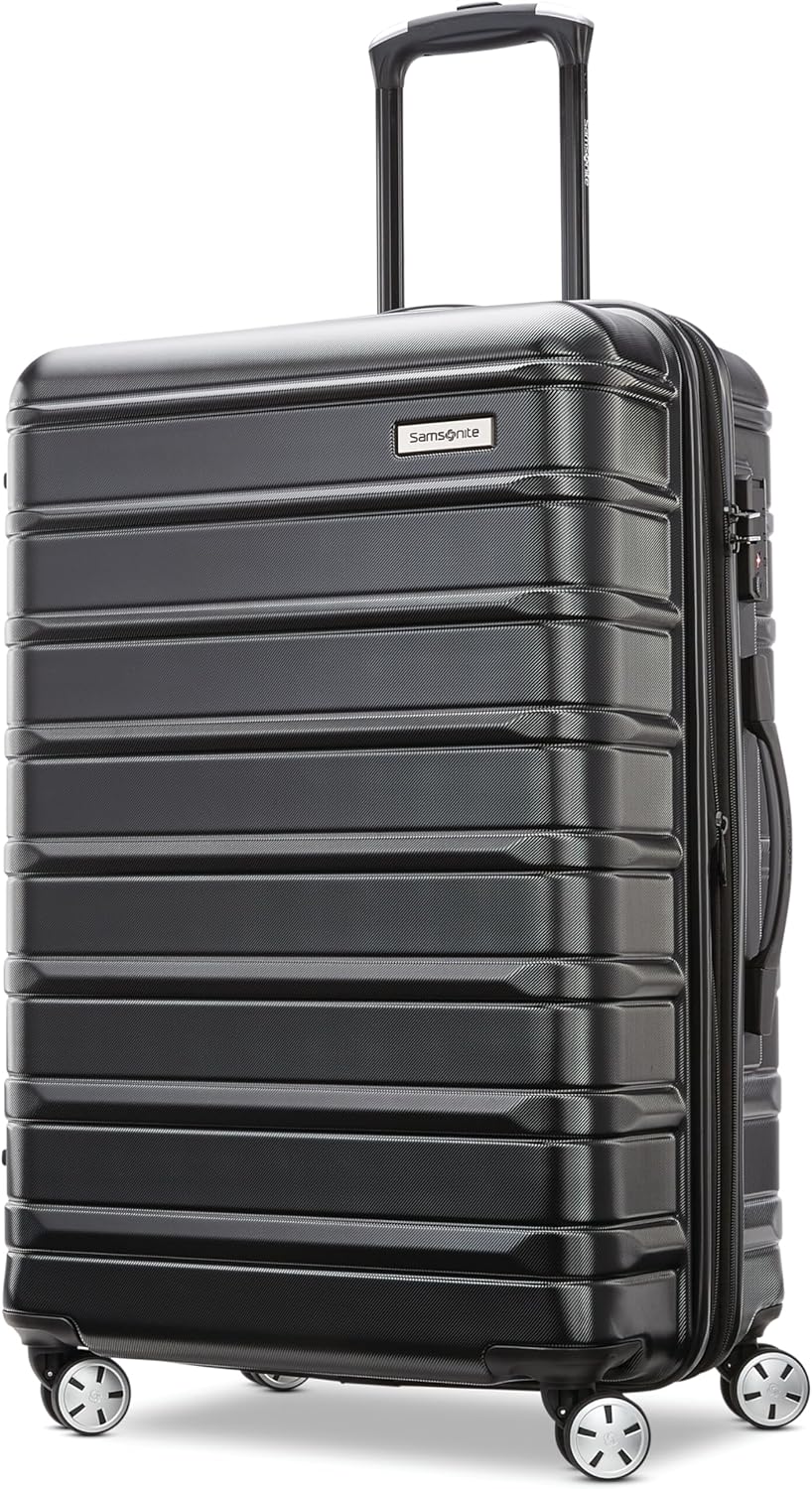 samsonite luggage in black
