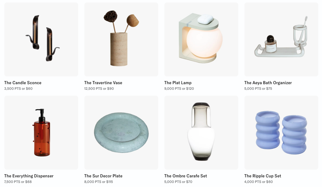 Bilt Home Collection items: Cups, lamps, soap dispensers and more. 