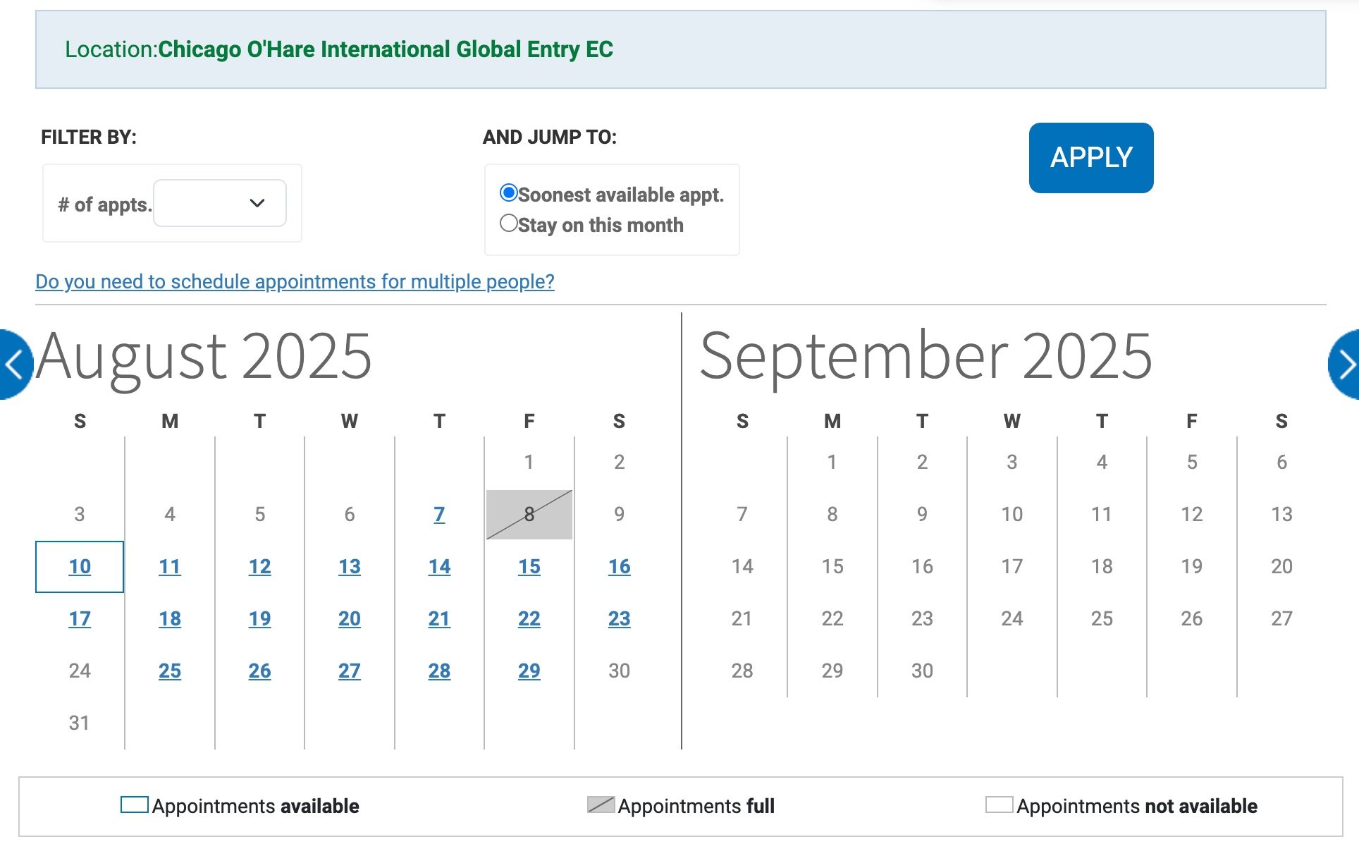 ord global entry