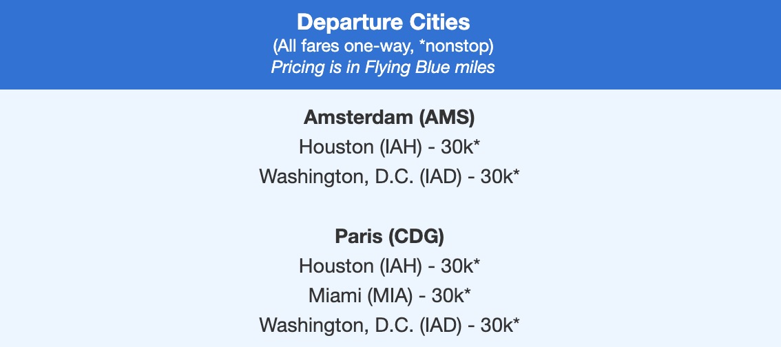 Premium Economy: How to Book a Comfier Seat for Economy Prices 8 Air France/KLM Flying Blue premium economy fares