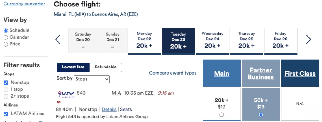Buenos Aires, Argentina flight deal