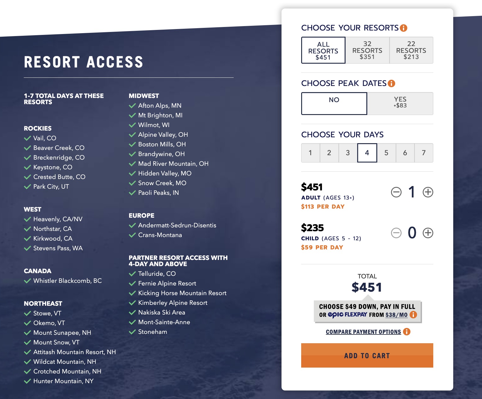 Epic, Ikon or Other: How to Choose the Right Ski Pass for 2026/2027 22 Epic 4-day