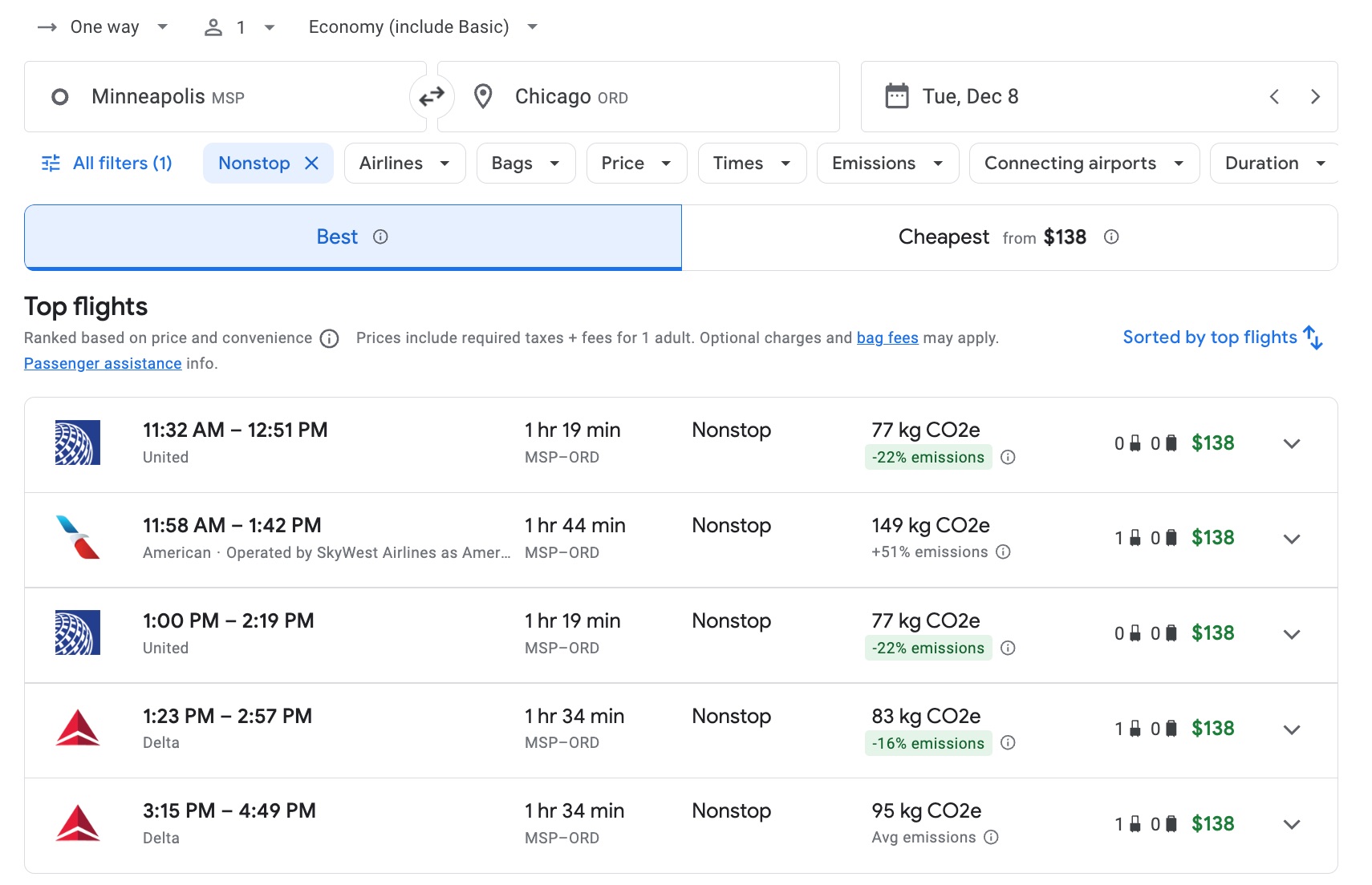 Positioning Flights: The Secret to Saving Hundreds on International Airfare 16 minneapolis to chicago google flights