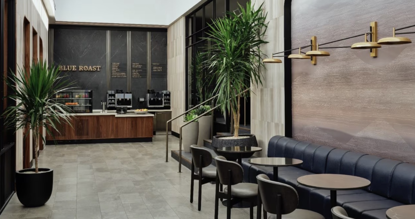 Amex Centurion Lounge coffee room