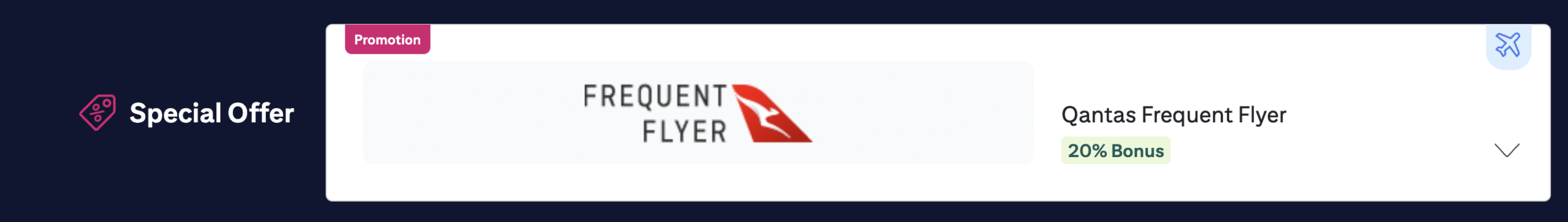 Citi to Qantas 20% transfer bonus