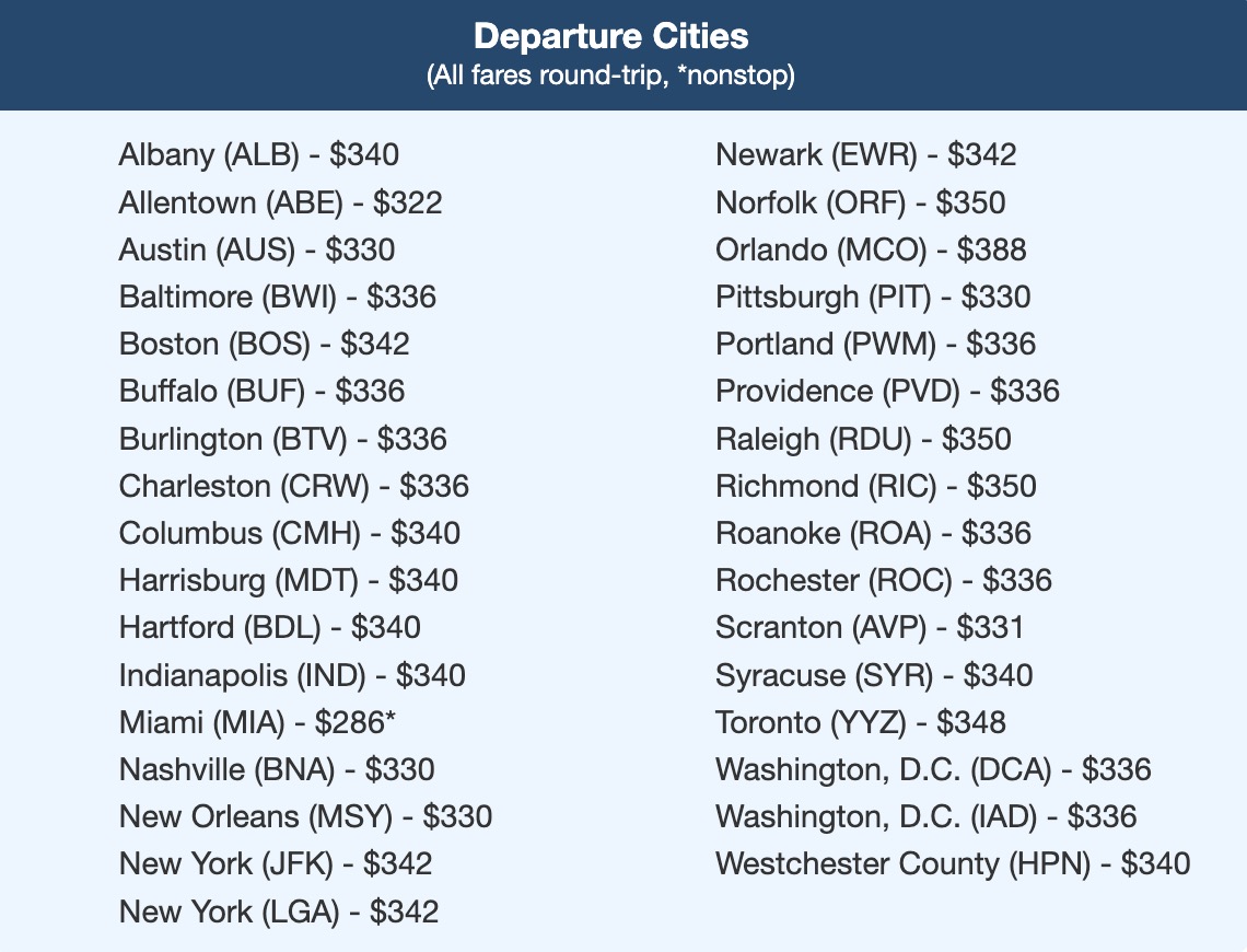 From St. Kitts to Finland: How to Score International Flights Under $499 Roundtrip This Year 7 Cayman Islands airfare