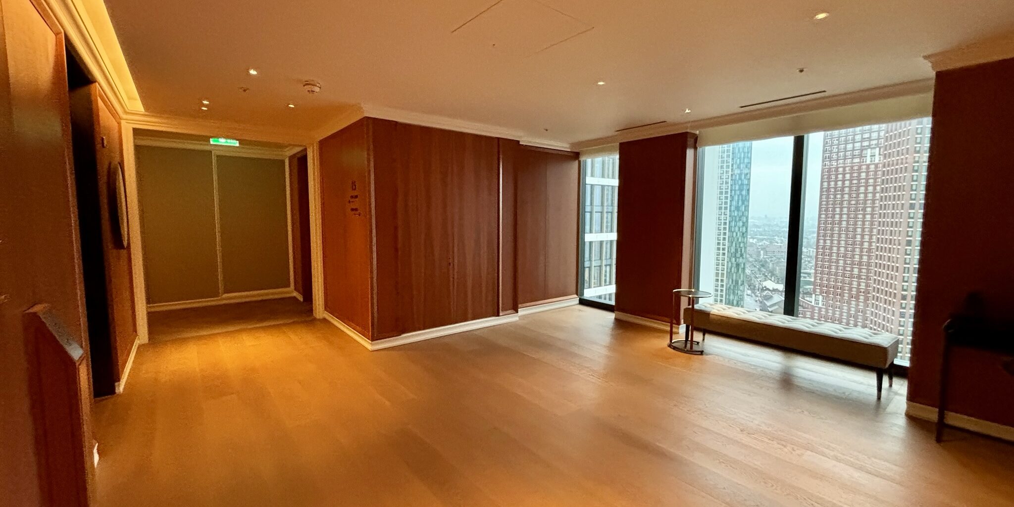 Inside the Park Hyatt London River Thames: Rooms, Dining, Pool & More 10 Park Hyatt London 15th Floor elevator lobby area.