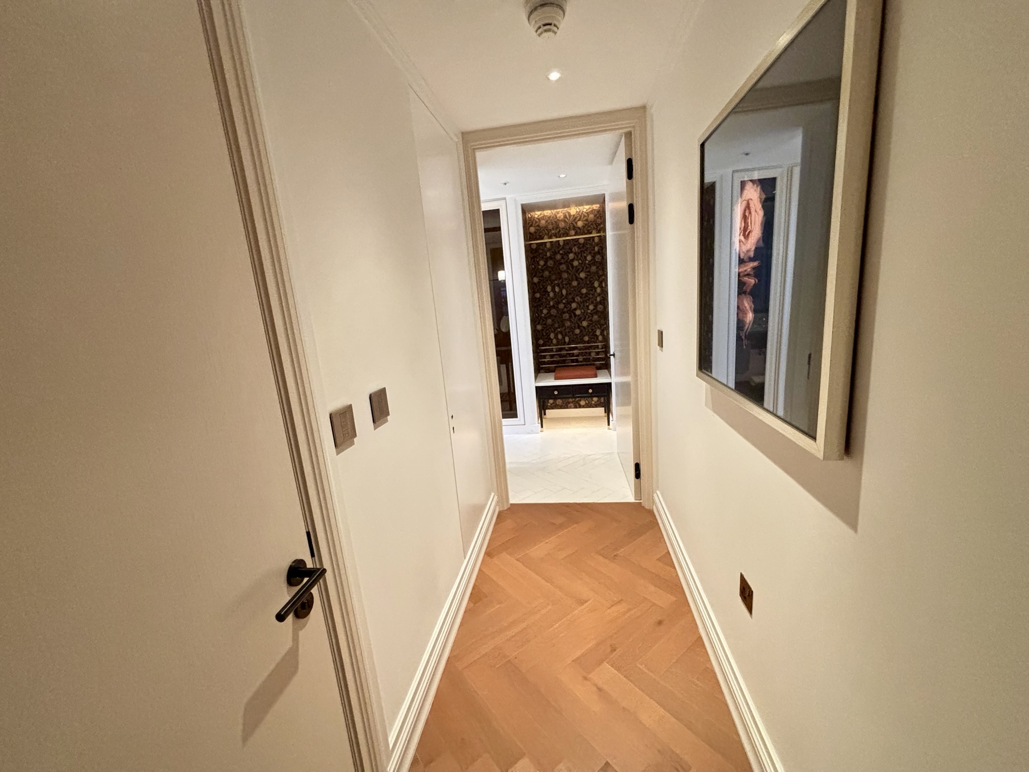 Inside the Park Hyatt London River Thames: Rooms, Dining, Pool & More 12 Entrance to a King Corner Room at Park Hyatt London River Thames