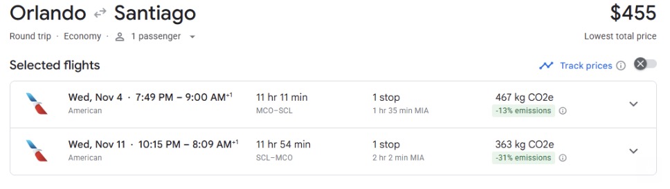 From St. Kitts to Finland: How to Score International Flights Under $499 Roundtrip This Year 2 Santiago, Chile airfare for $455 roundtrip