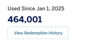 What's Going On With Amex's Hit-or-Miss Transfer Bonuses? 5 Amex points used since Jan. 1, 2025: 464,001