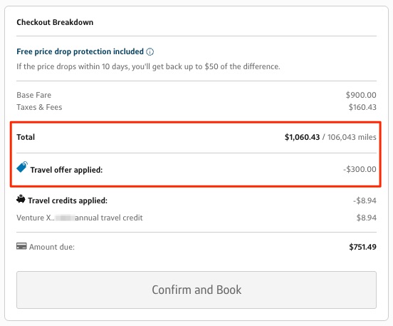 FSD-AKL for $760 roundtrip with Capital One travel credit