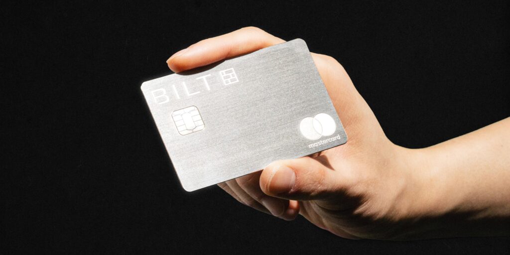 a person holding a Bilt Palladium