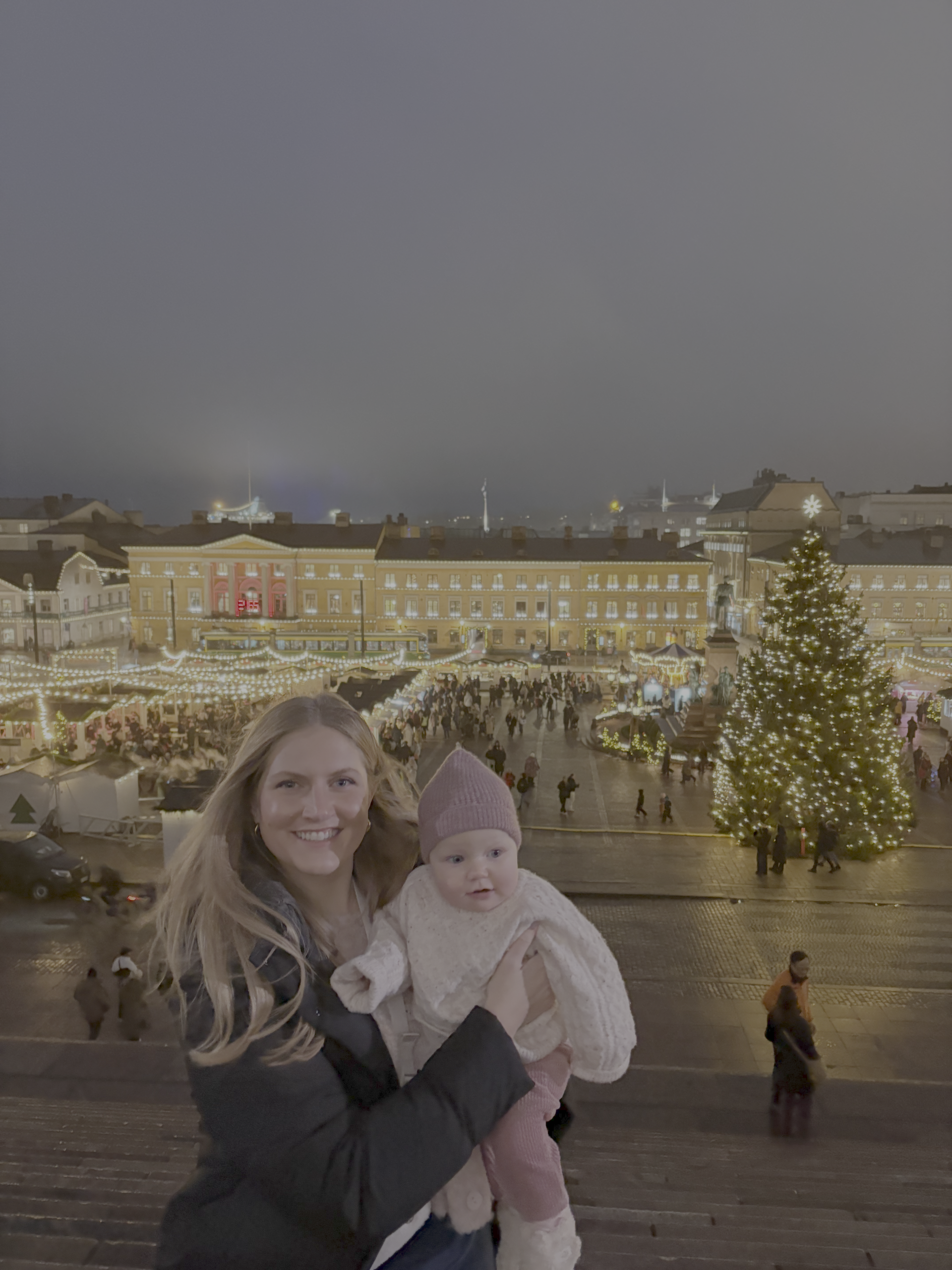 4 Highlights (& 1 Lowlight) From a Christmas Trip to Finnish Lapland 16 Emery and Megan in Helsinki