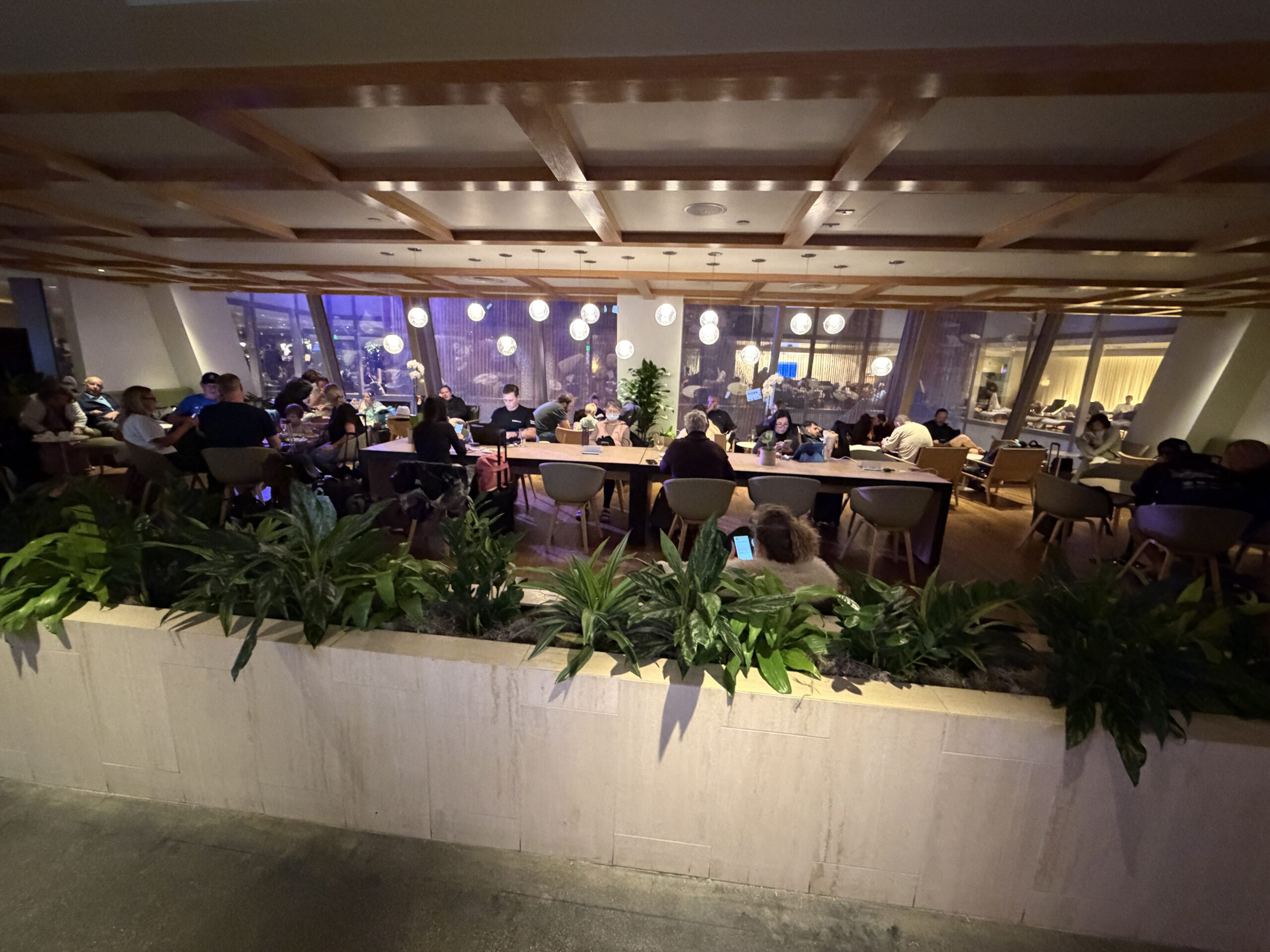 Starlux Business Class Review: A Swanky Experience on the A350-900 4 Qantas Business Class Lounge LAX