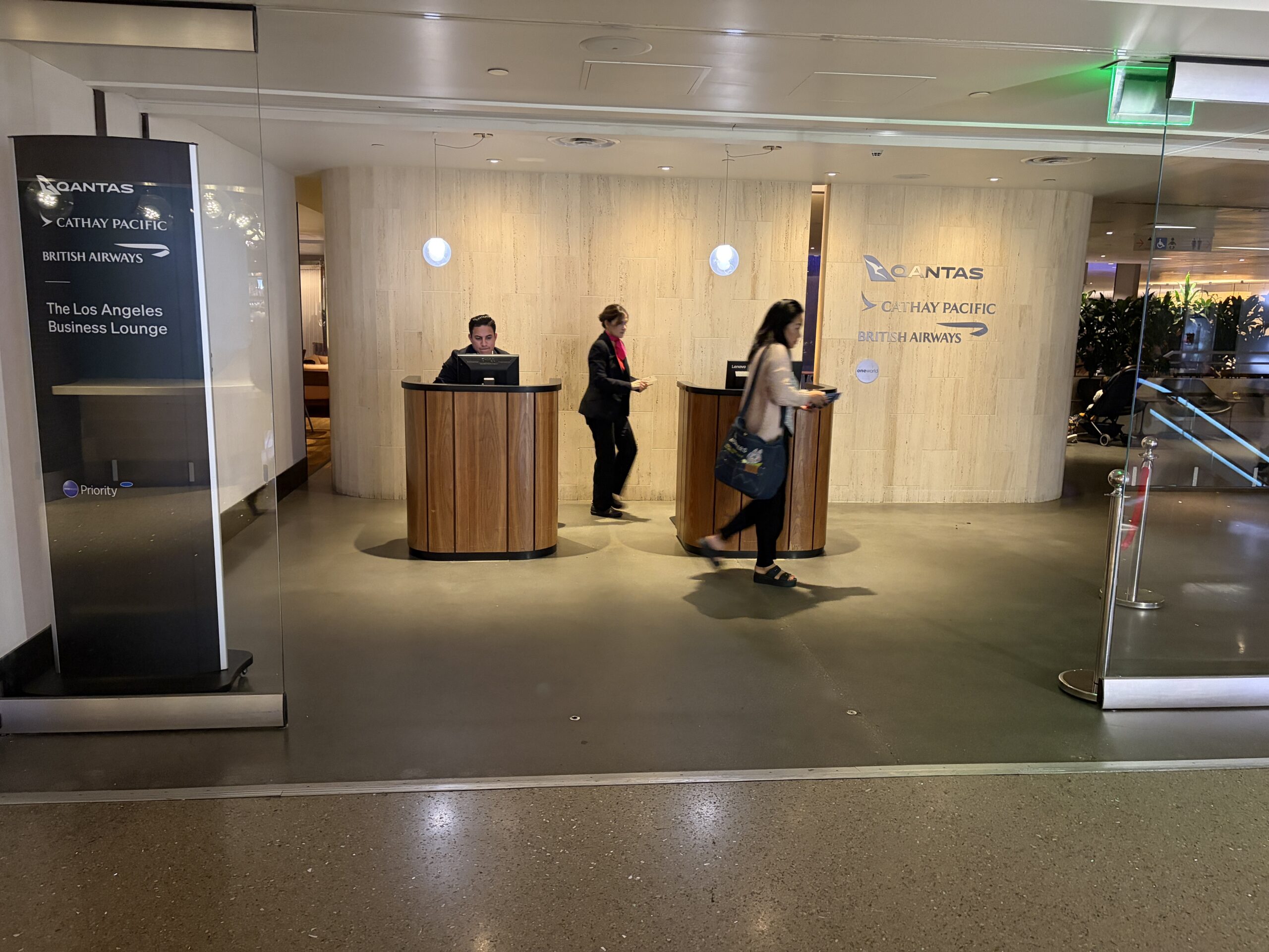 Starlux Business Class Review: A Swanky Experience on the A350-900 3 Qantas Business Class Lounge LAX