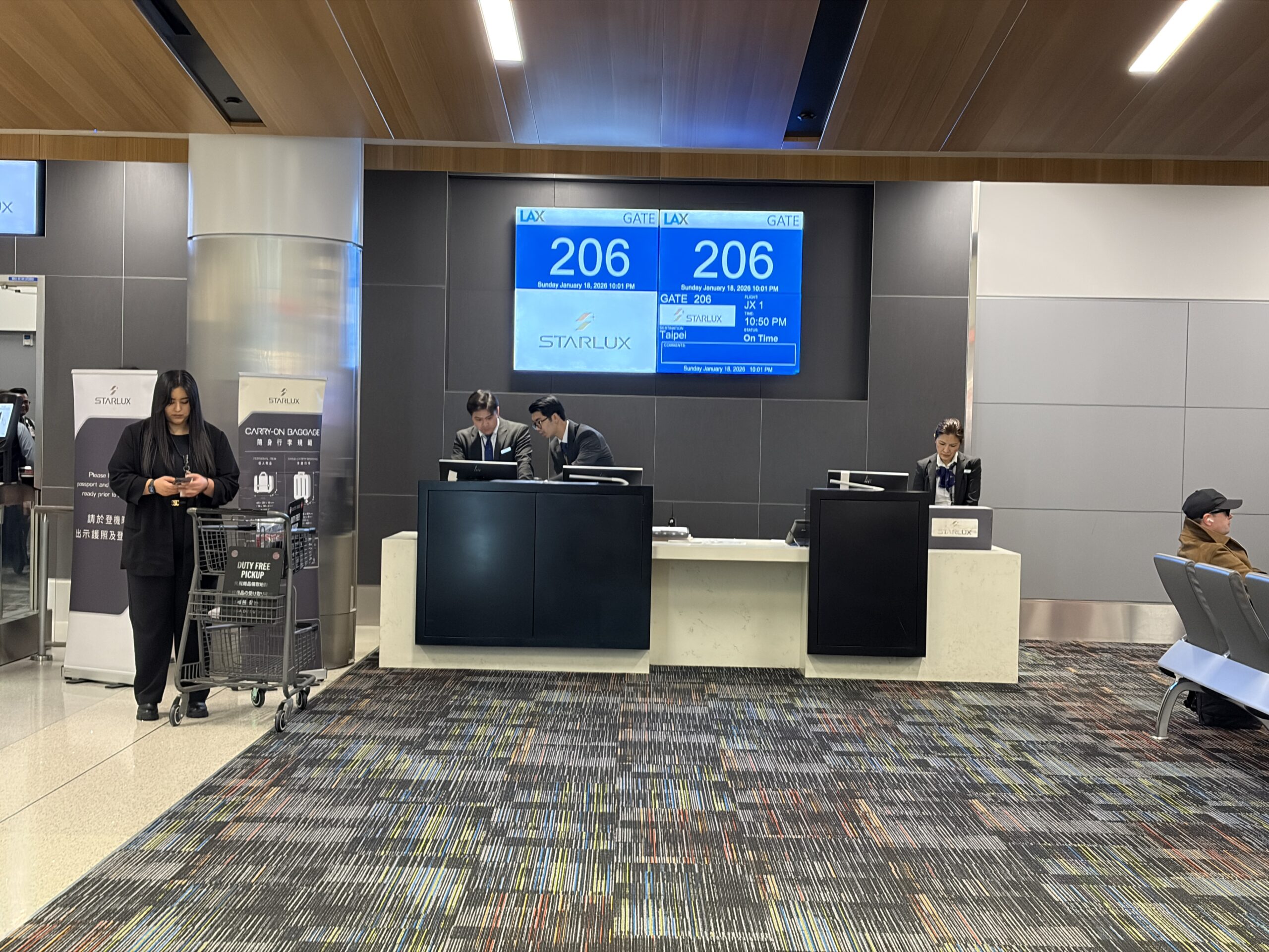 Starlux Business Class Review: A Swanky Experience on the A350-900 7 Starlux Gate