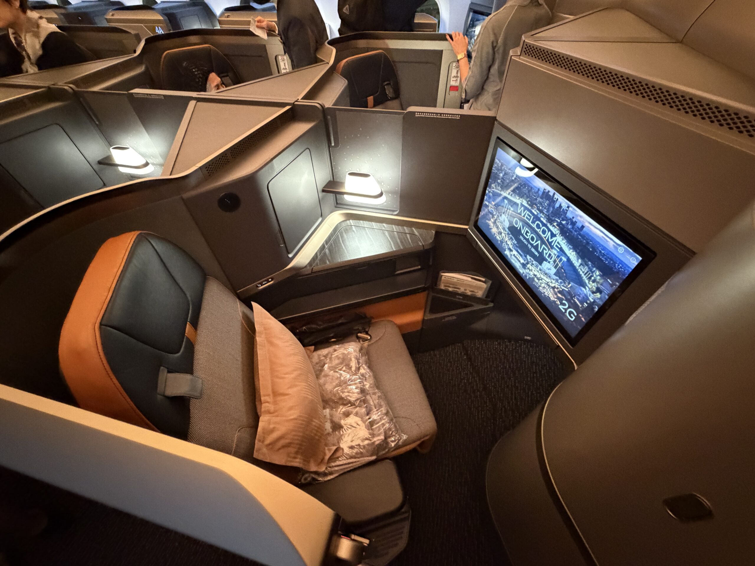 Starlux Business Class Review: A Swanky Experience on the A350-900 12 Starlux Business Class Cabin