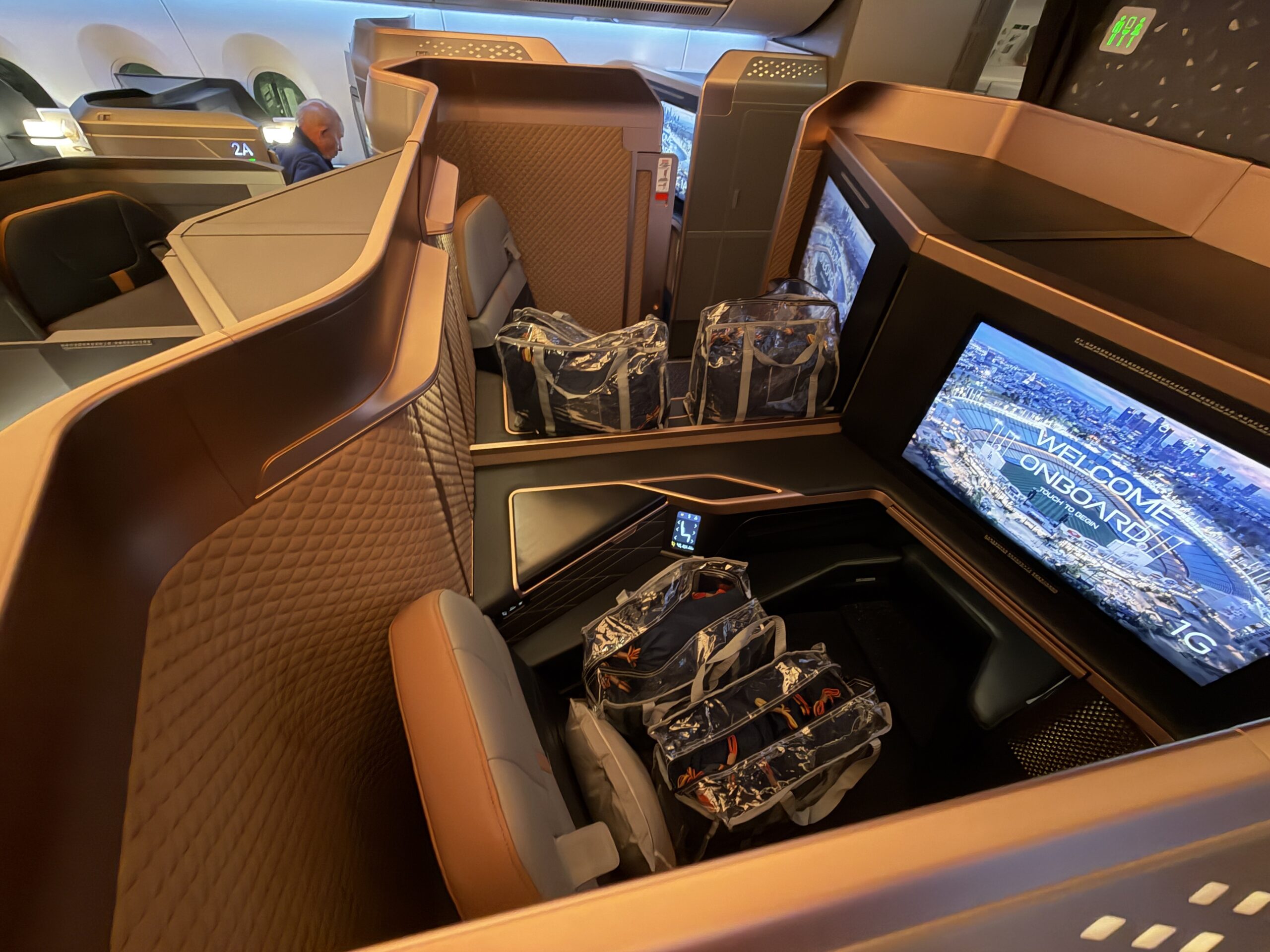 Starlux Business Class Review: A Swanky Experience on the A350-900 14 Starlux First Class Cabin