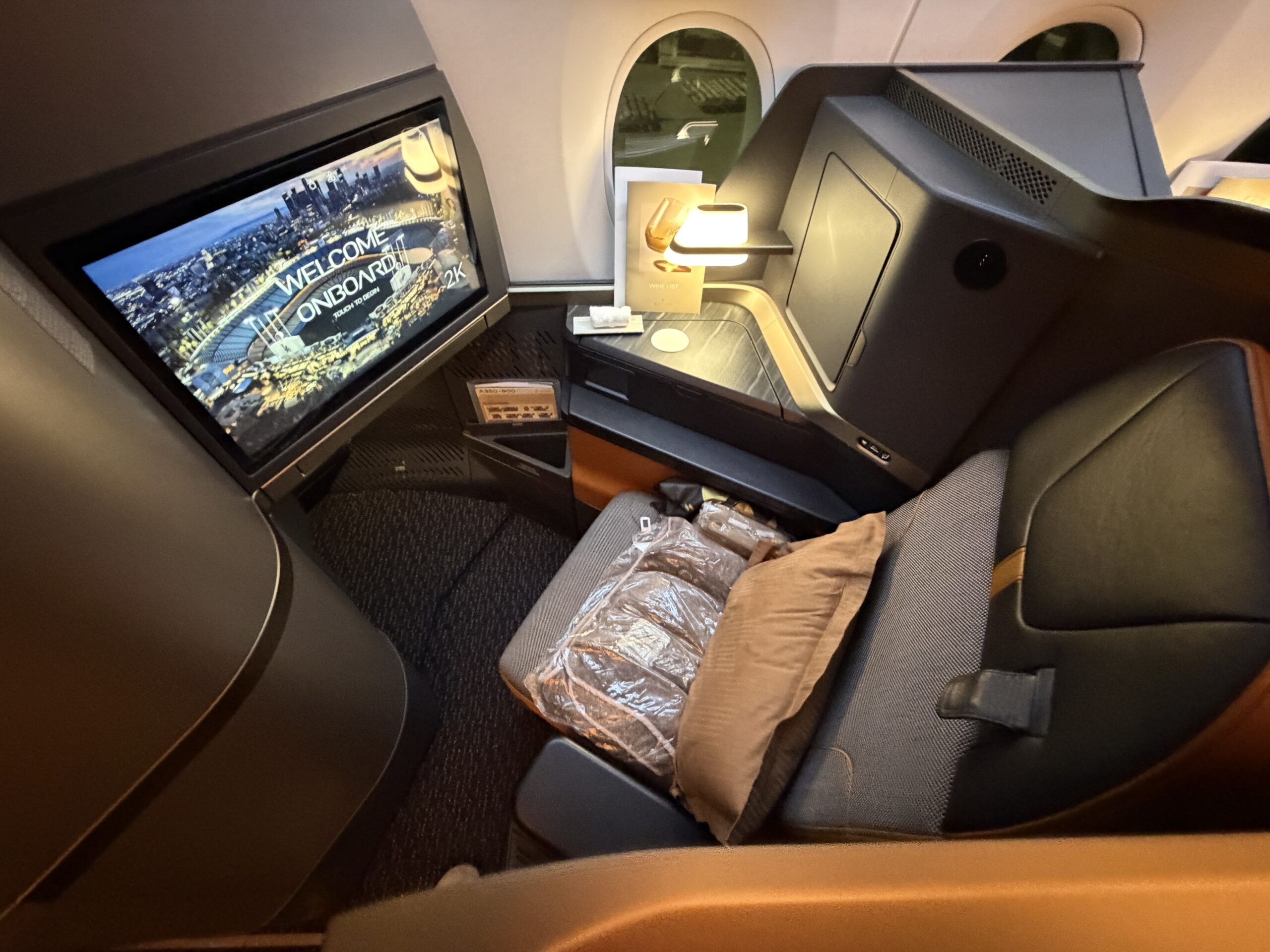 Starlux Business Class Review: A Swanky Experience on the A350-900 23 Starlux Business Class Seat