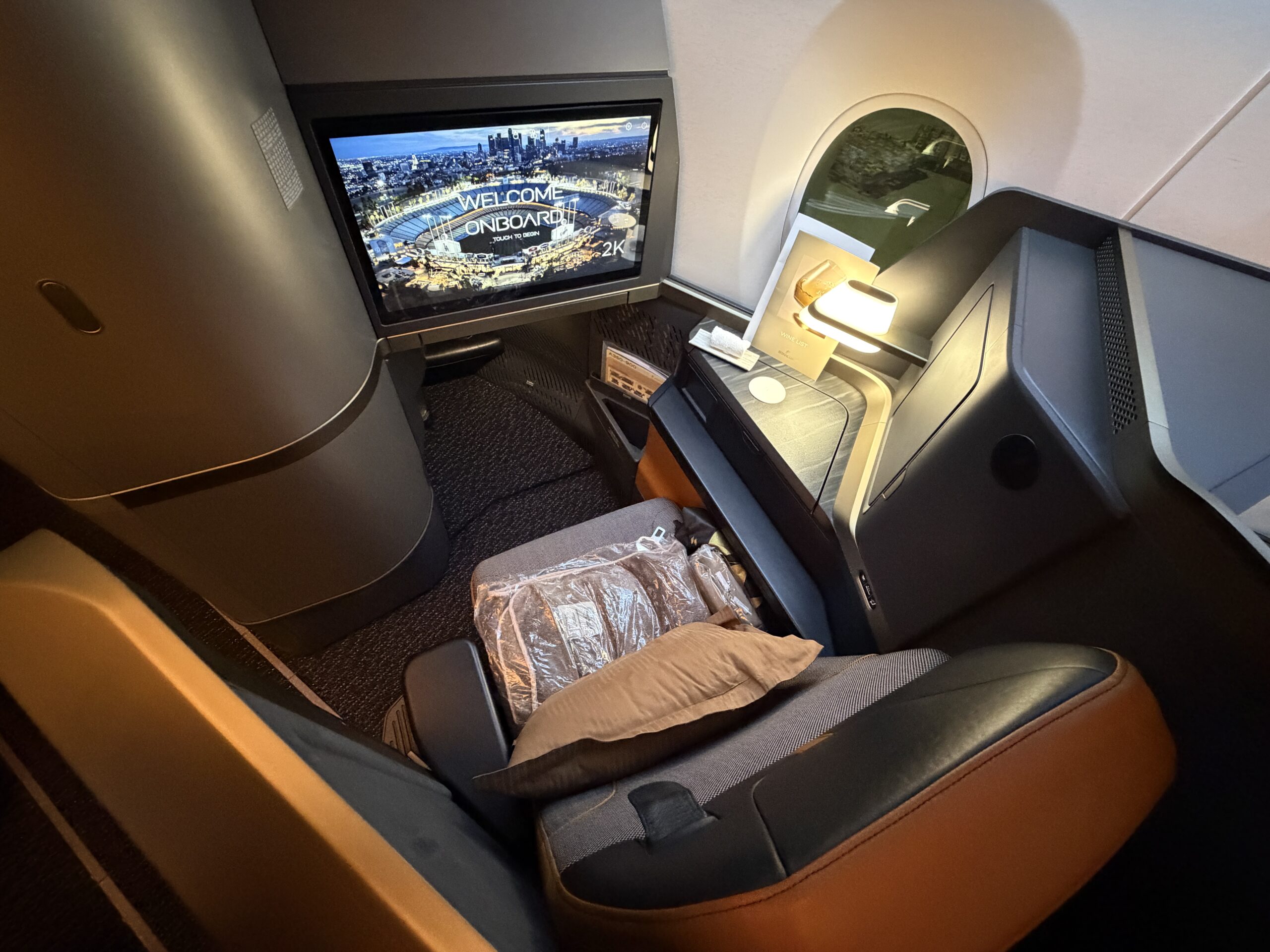 Starlux Business Class Review: A Swanky Experience on the A350-900 24 Starlux Business Class Seat