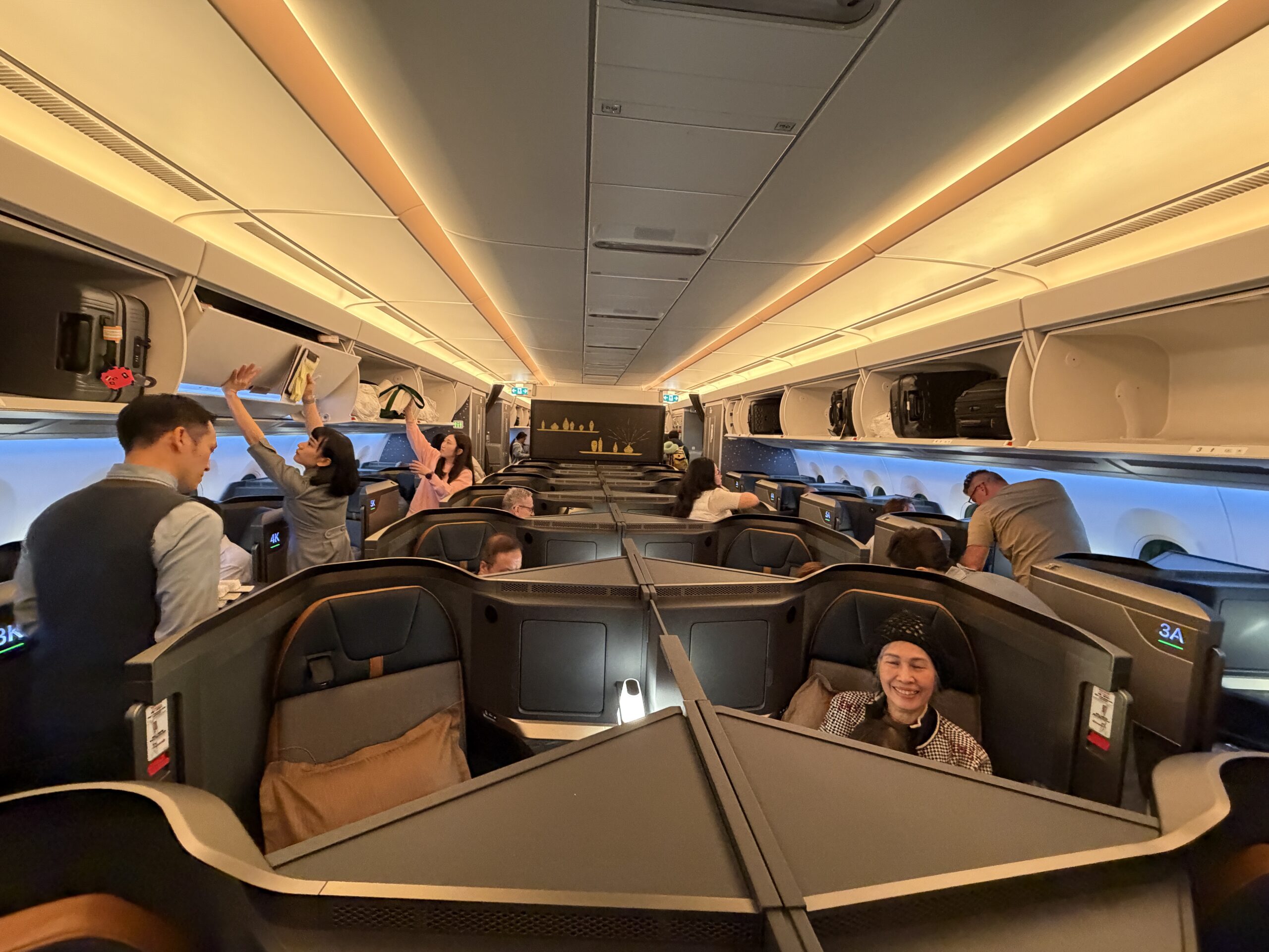 Starlux Business Class Review: A Swanky Experience on the A350-900 10 Starlux Business Class Cabin
