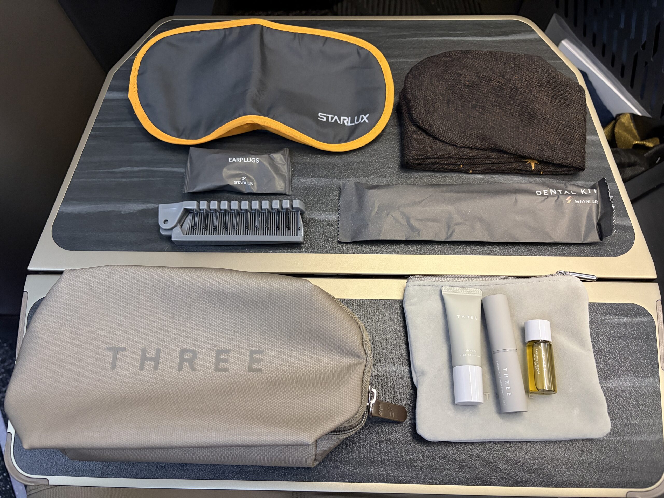 Starlux Business Class Review: A Swanky Experience on the A350-900 43 Starlux amenities