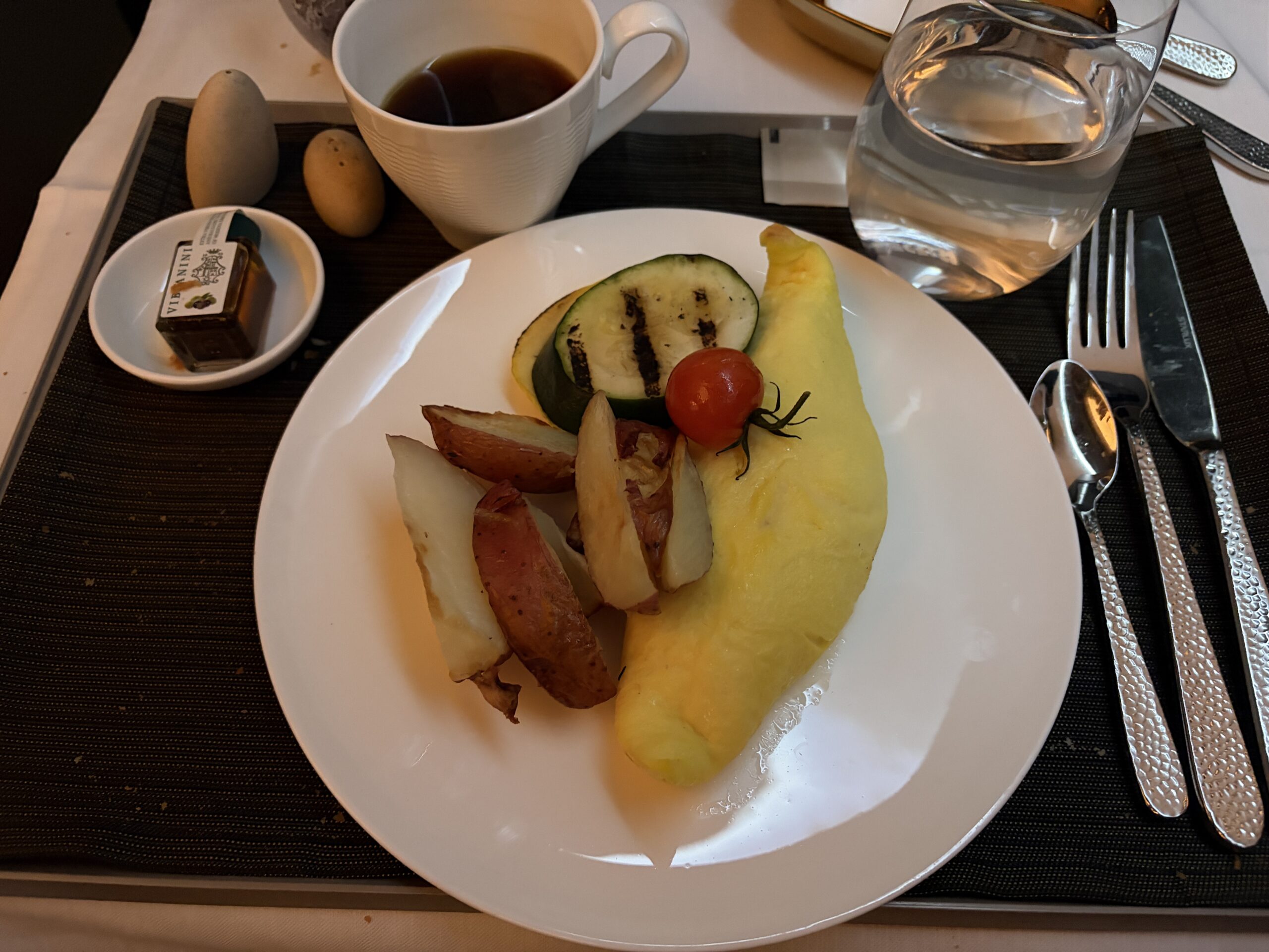 Starlux Business Class Review: A Swanky Experience on the A350-900 49 Starlux business class food