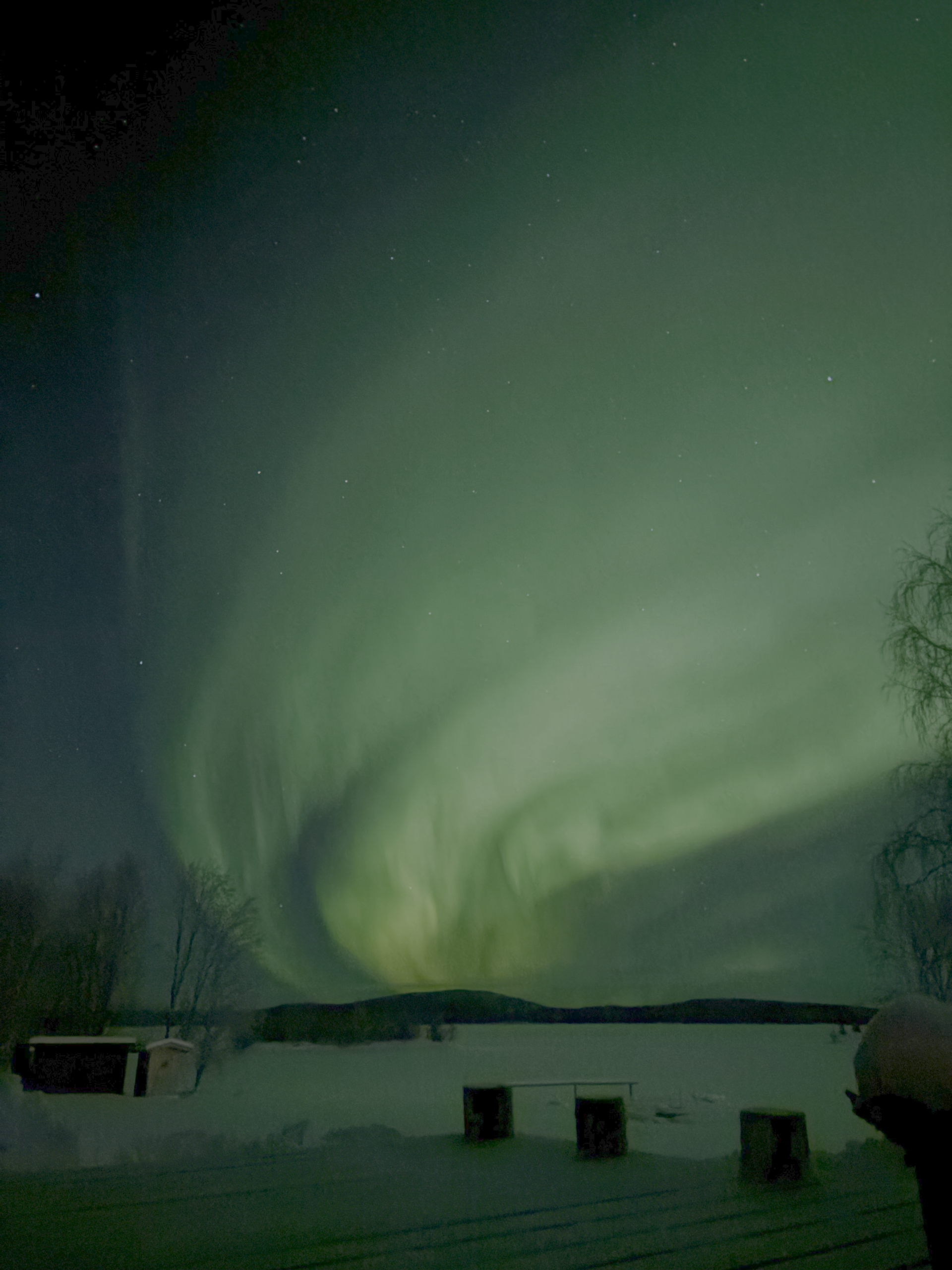 4 Highlights (& 1 Lowlight) From a Christmas Trip to Finnish Lapland 11 Inari Lake Northern lights