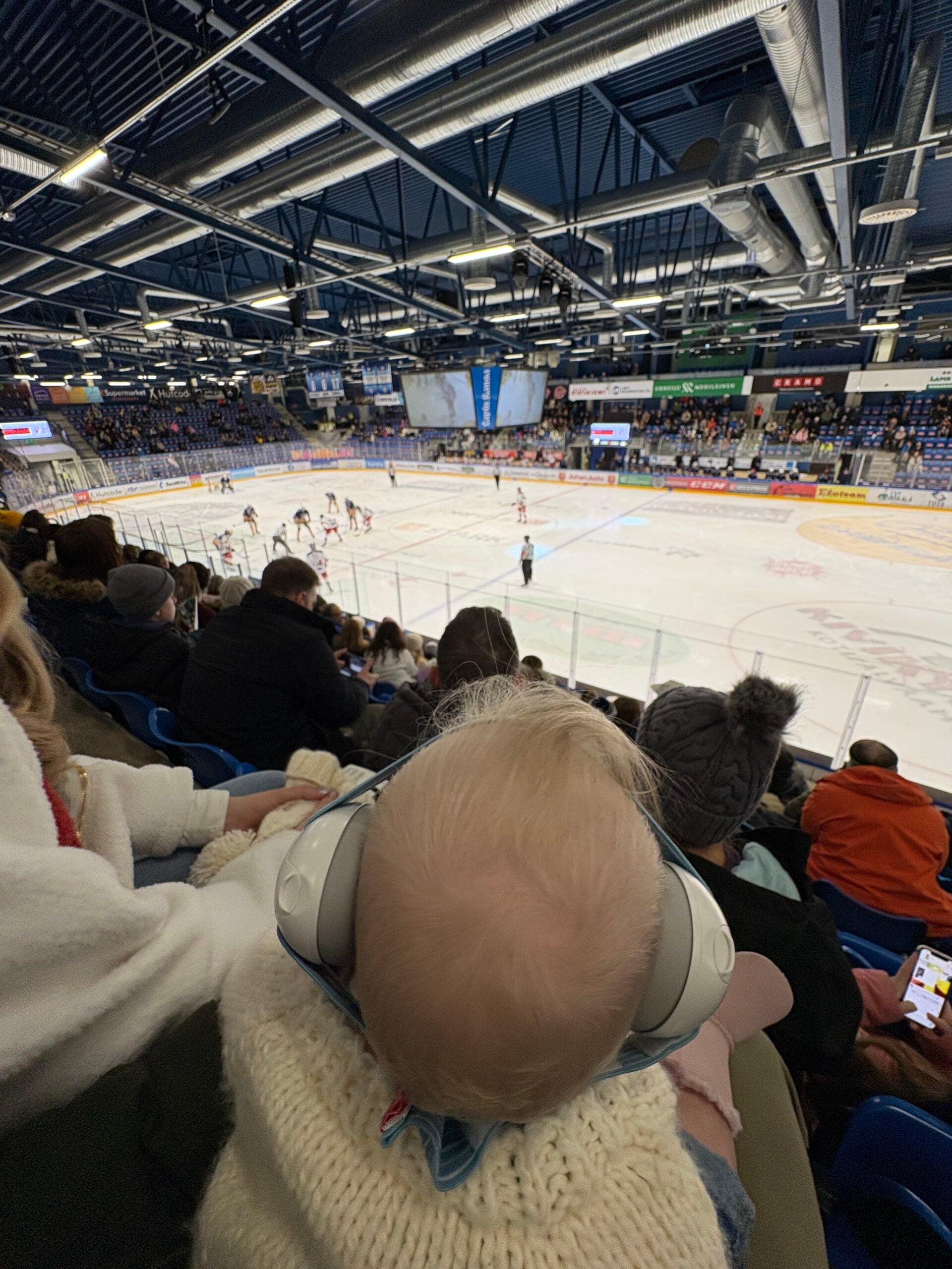 4 Highlights (& 1 Lowlight) From a Christmas Trip to Finnish Lapland 17 Lappi Arena Finnish hockey game