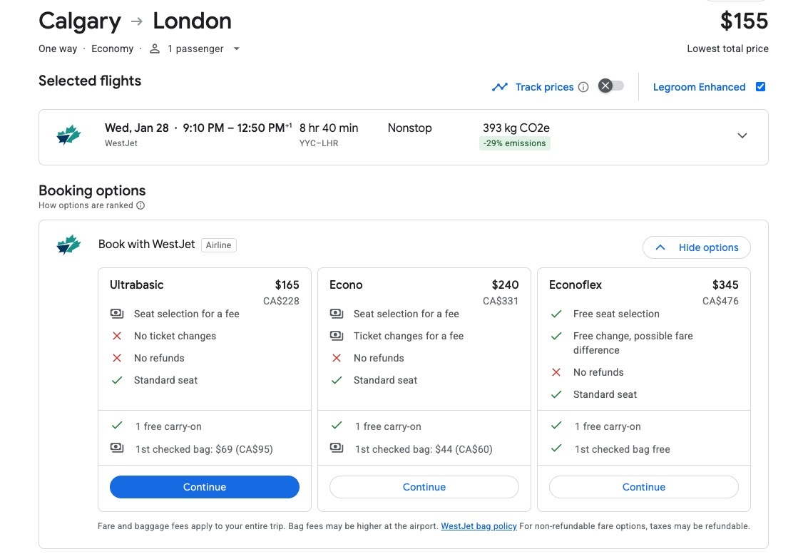 Are Airlines Ditching Higher One-Way Fares for International Flights? 5 Screenshot 2026 01 07 at 9.17.15 AM