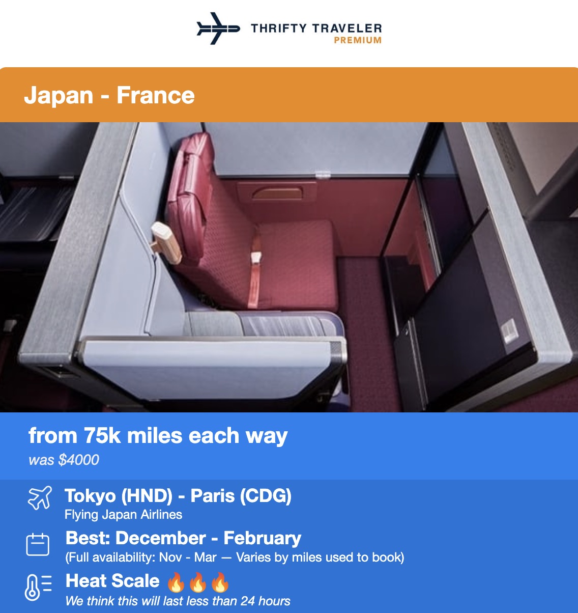 The Best AAdvantage Miles Deals ... That American Never Advertises 32 Japan Airlines business class flight deal