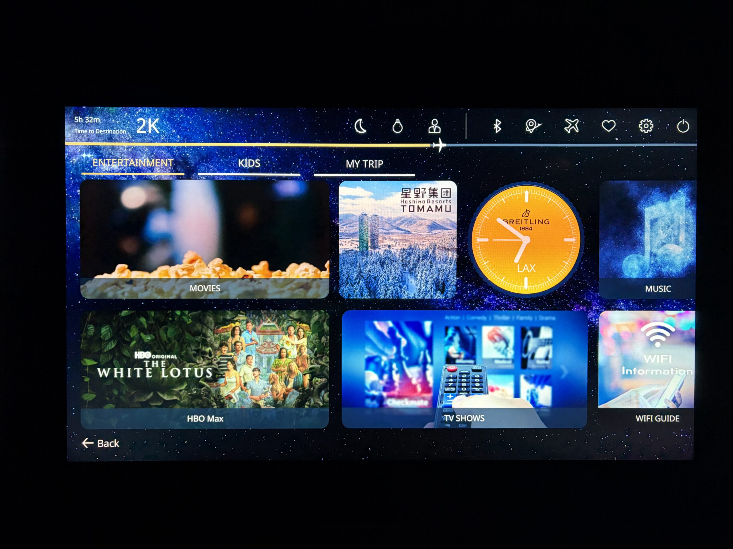 Starlux Business Class Review: A Swanky Experience on the A350-900 50 Starlux entertainment